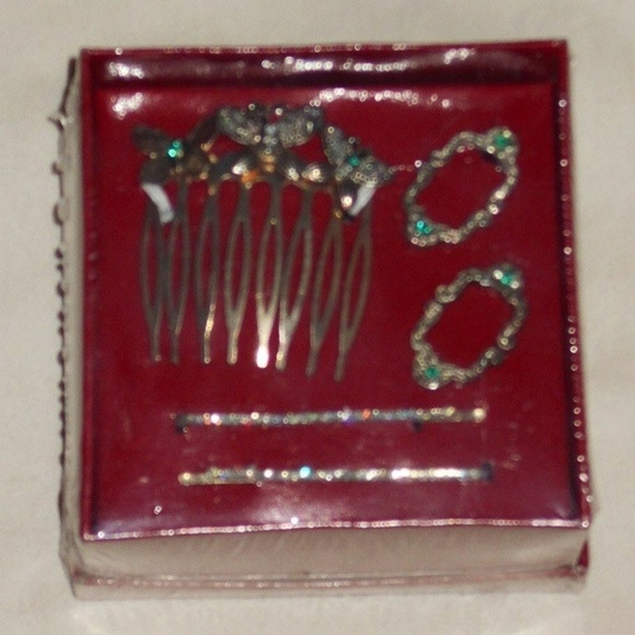 Vintage Rare Antique Style Unique Elegant 5 Pc Hair Set main image 4